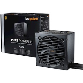 კვების ბლოკი Be Quiet BN295 Pure Power 11, 700W, 80 Plus, Power Supply, Black